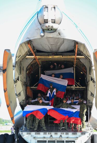 Russia Ukraine Military Operation POWs Exchange