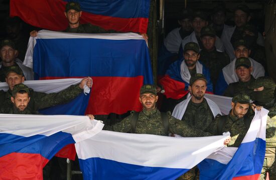Russia Ukraine Military Operation POWs Exchange