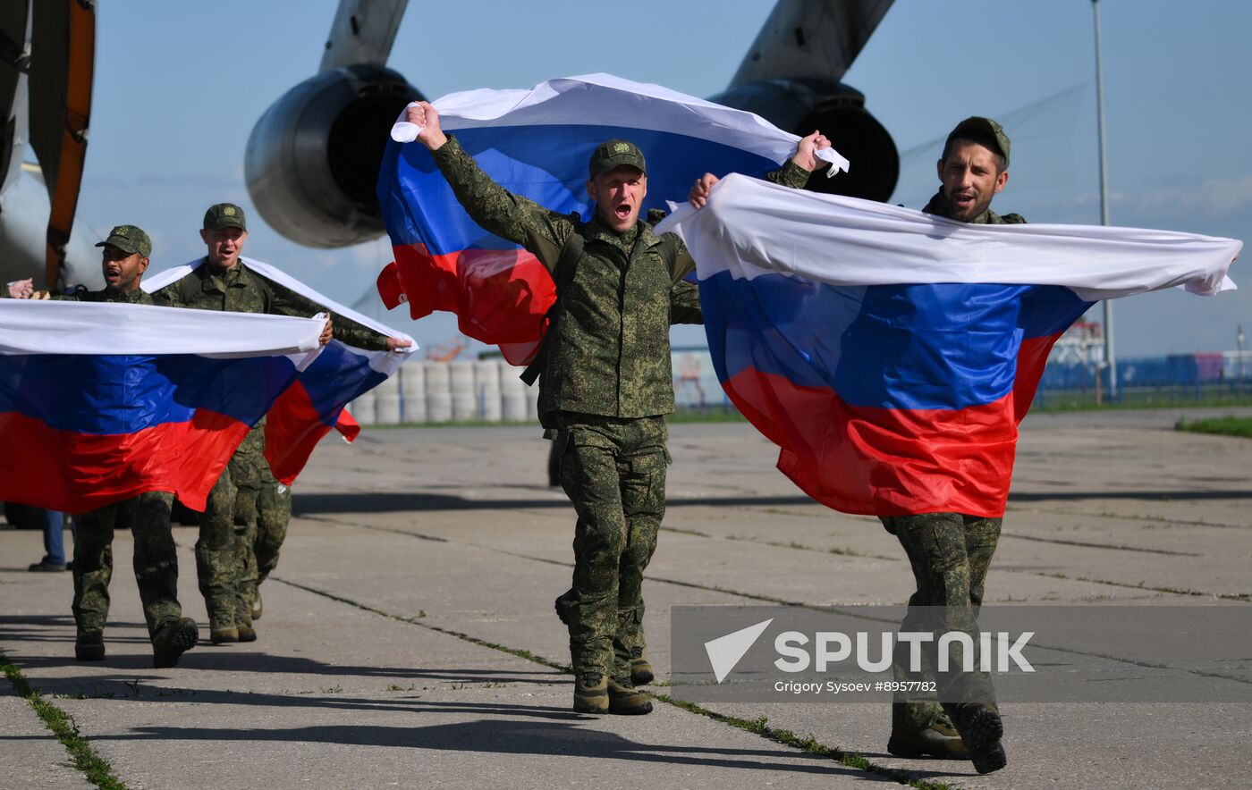 Russia Ukraine Military Operation POWs Exchange