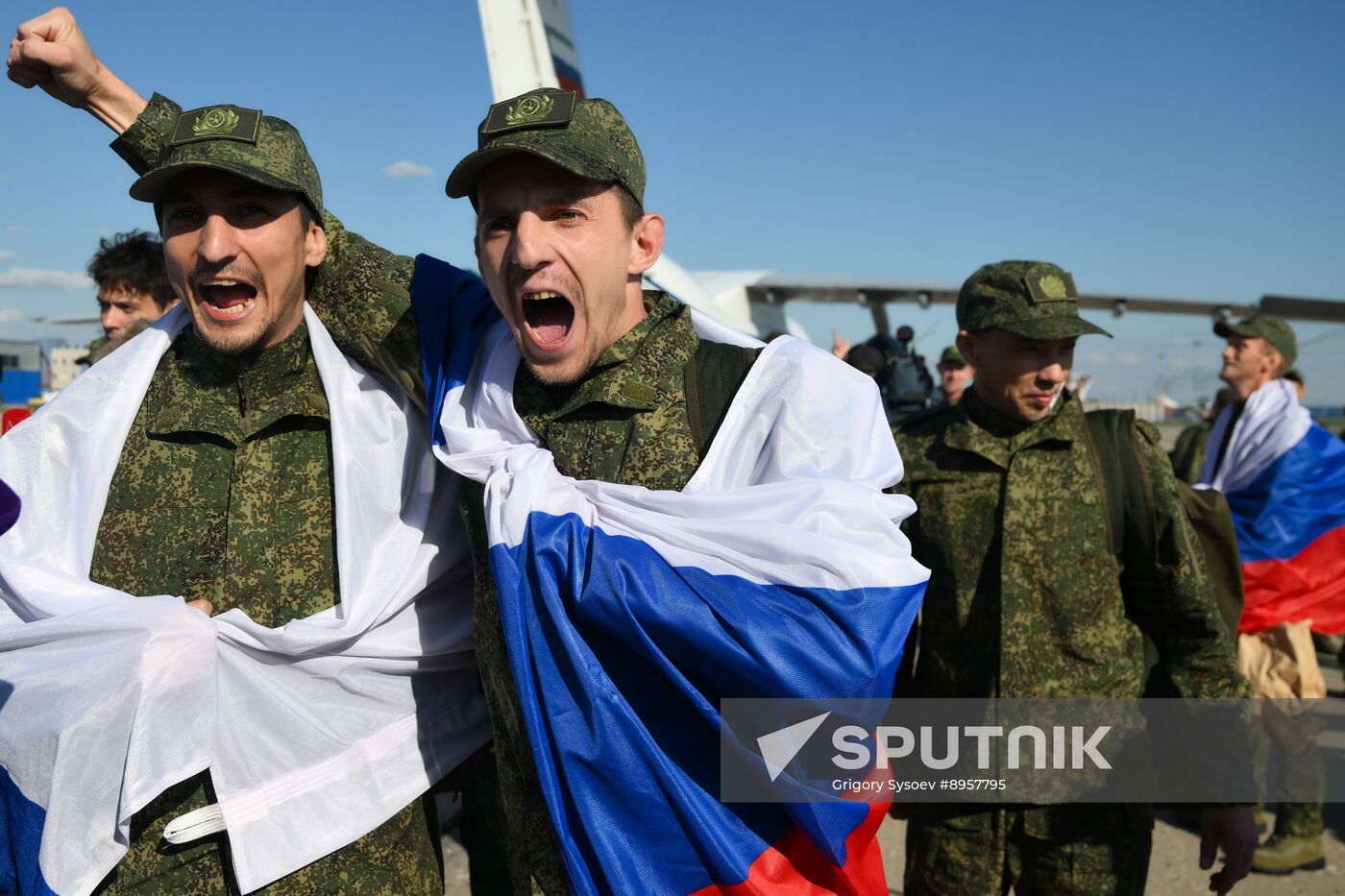 Russia Ukraine Military Operation POWs Exchange