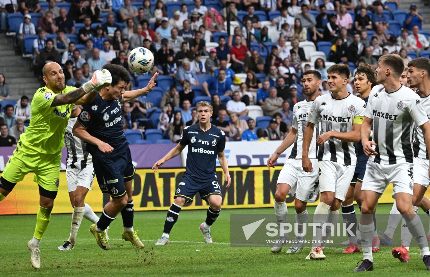 Russia Soccer Brotherly Cup Dynamo - Partizan