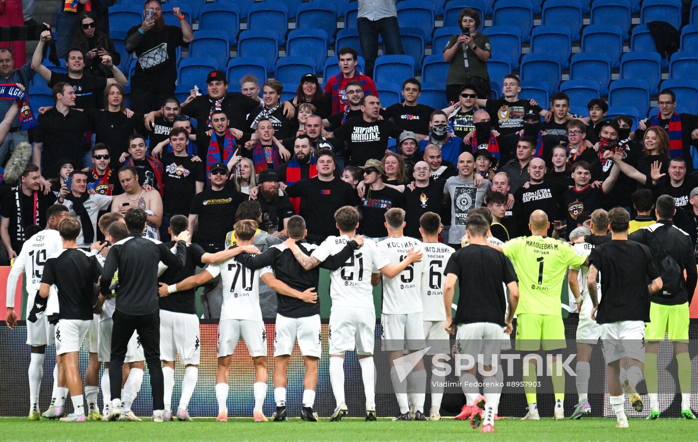 Russia Soccer Brotherly Cup Dynamo - Partizan