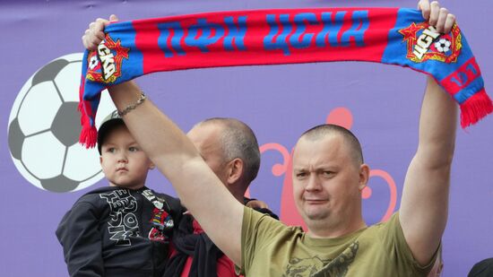 Russia Soccer Brotherly Cup CSKA - Beograd