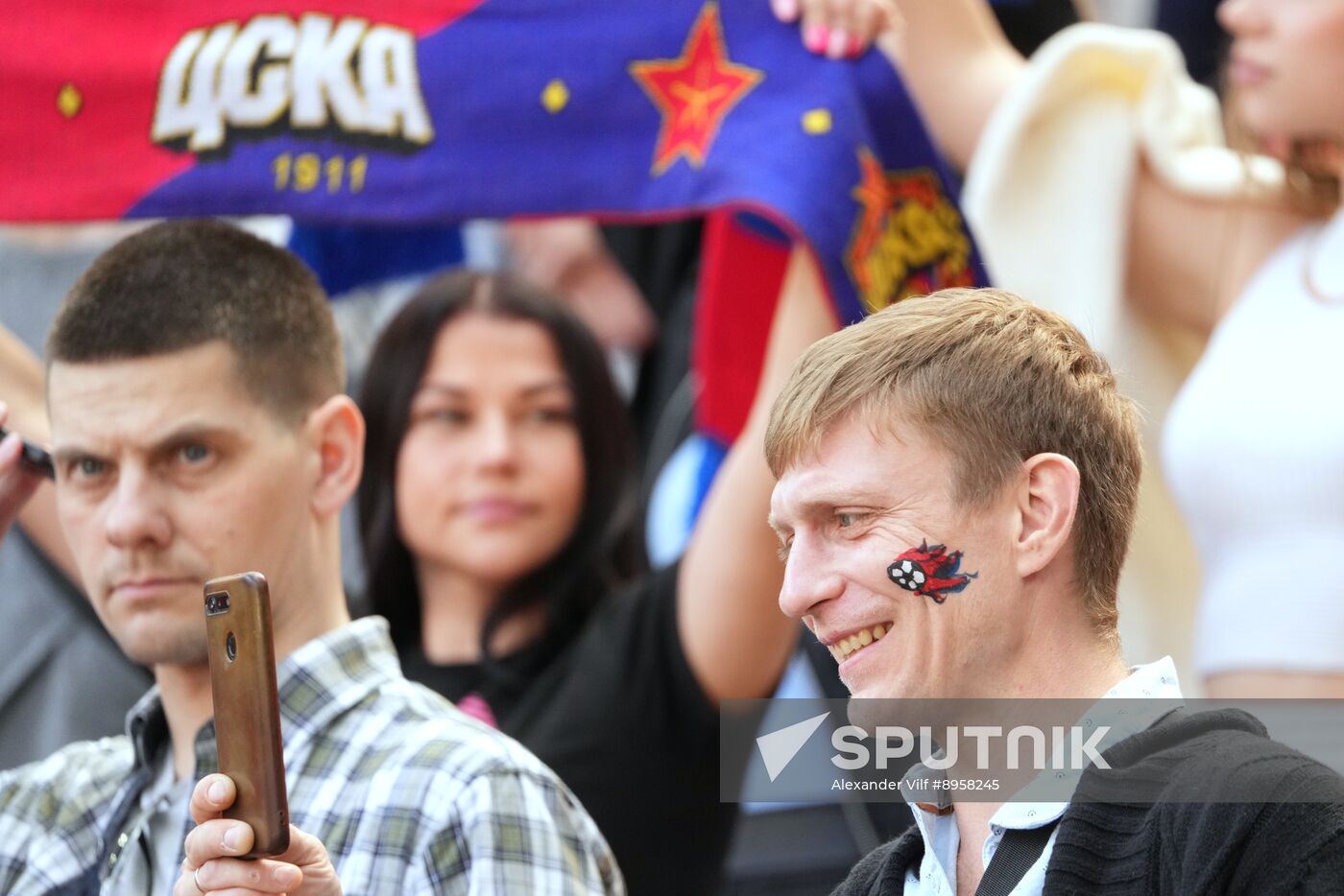 Russia Soccer Brotherly Cup CSKA - Beograd