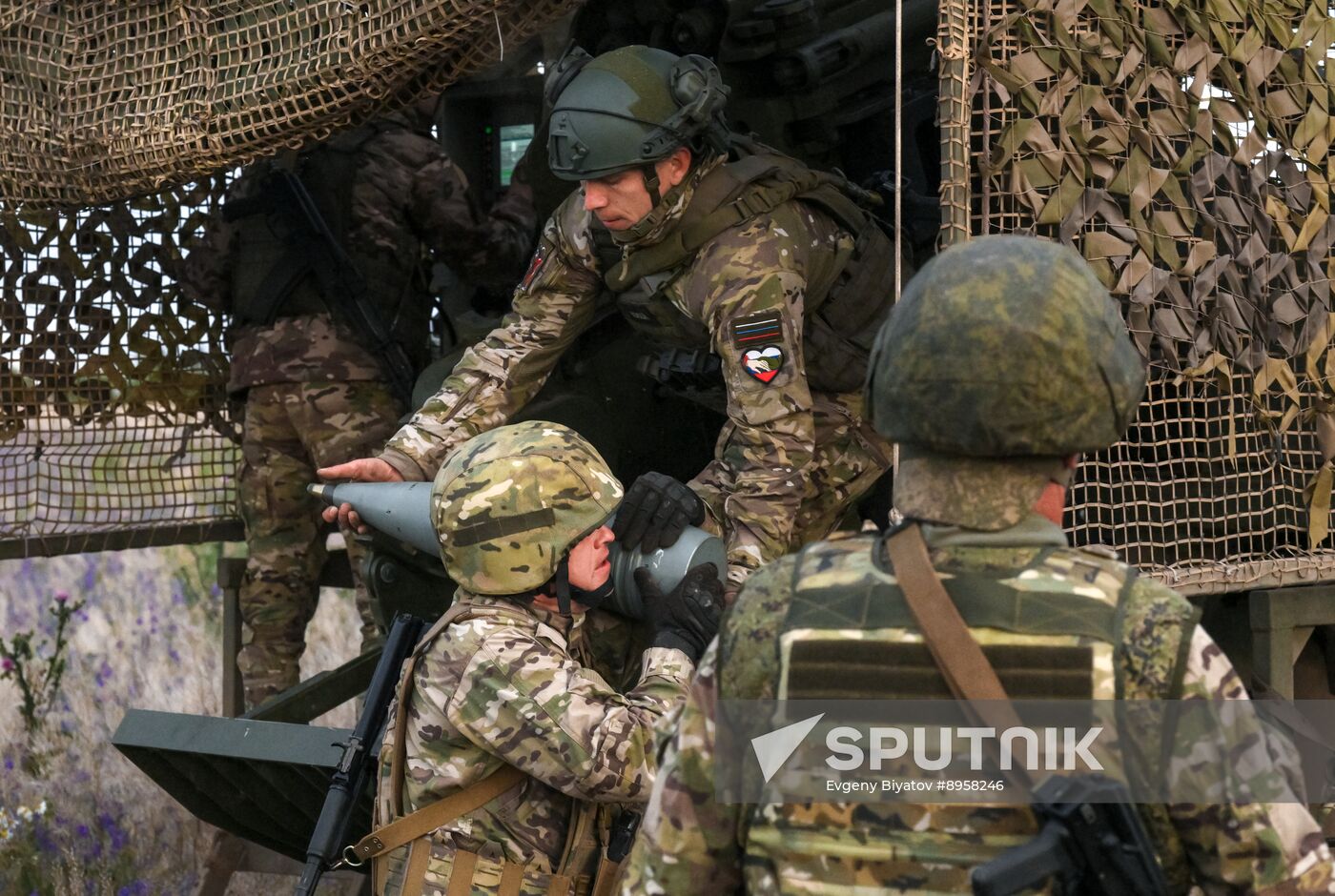 Russia Ukraine Military Operation Artillery Unit
