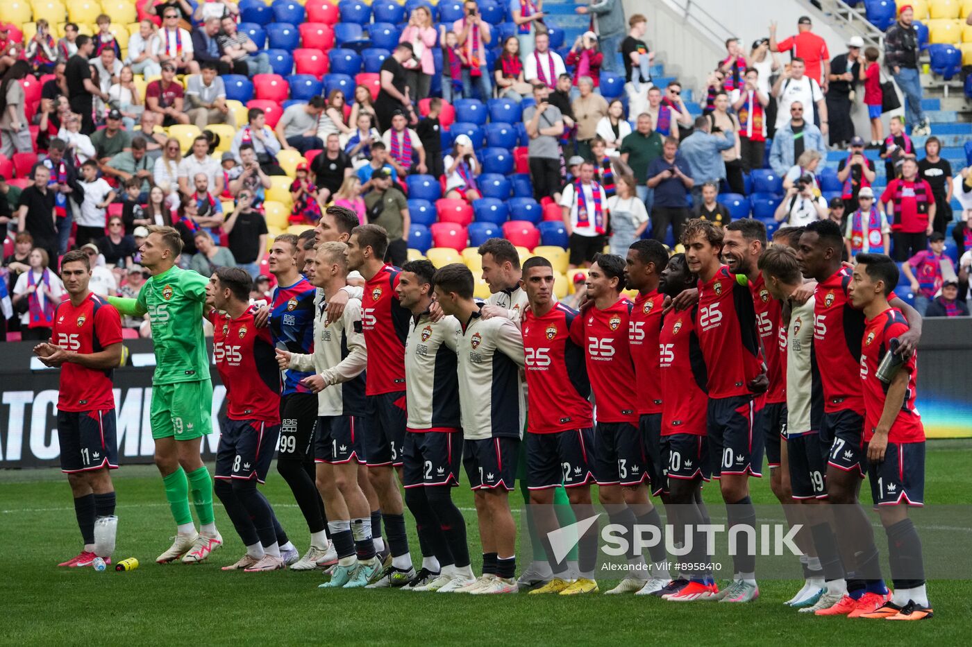 Russia Soccer Brotherly Cup CSKA - Beograd