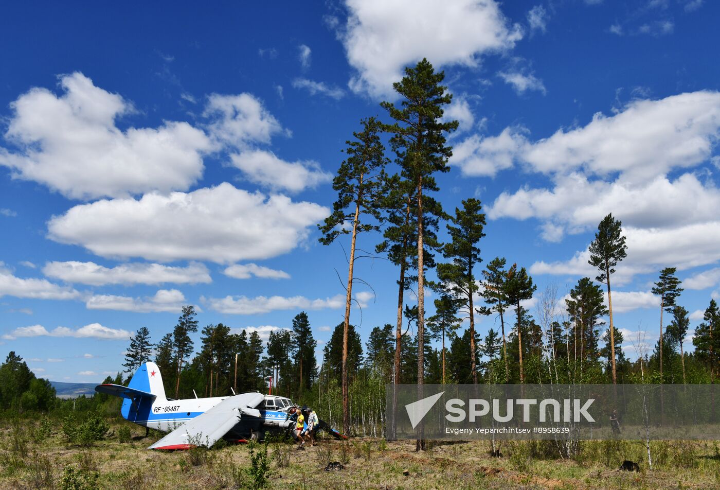 Russia Aircraft Hard Landing