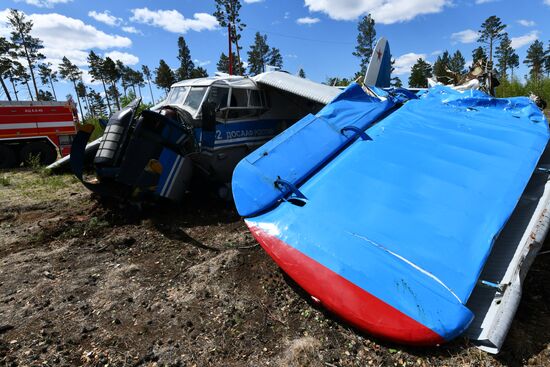 Russia Aircraft Hard Landing