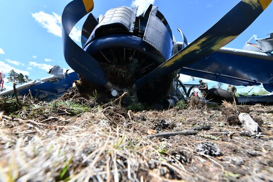 Russia Aircraft Hard Landing