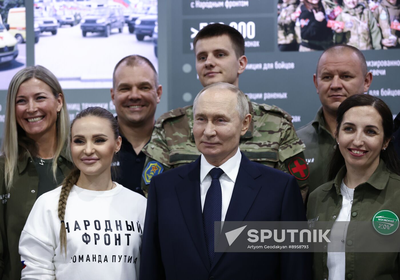 Russia Putin People’s Front Exhibition