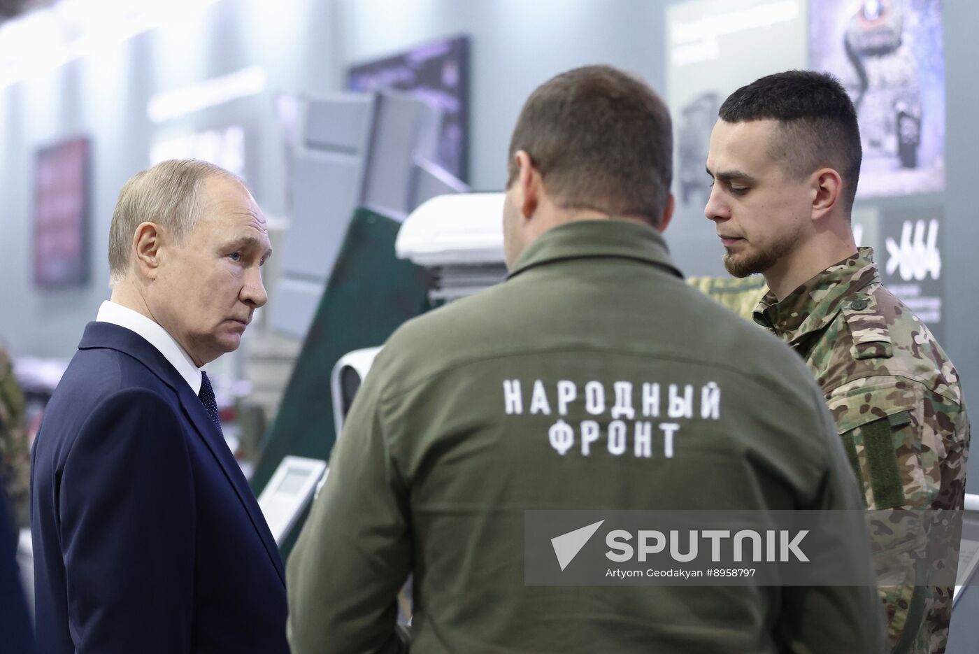 Russia Putin People’s Front Exhibition