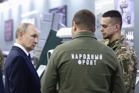 Russia Putin People’s Front Exhibition