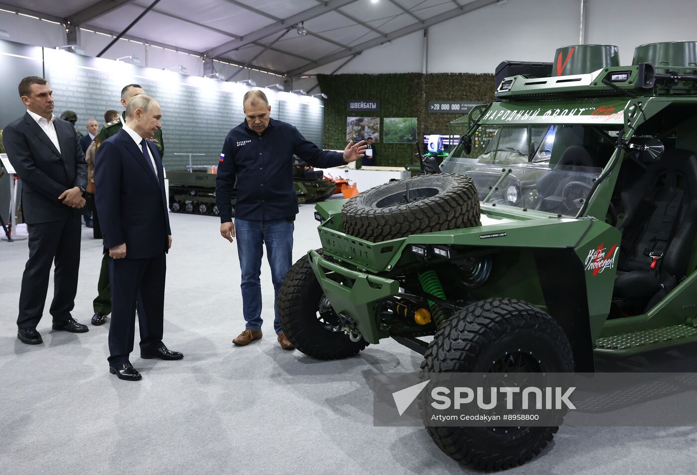 Russia Putin People’s Front Exhibition