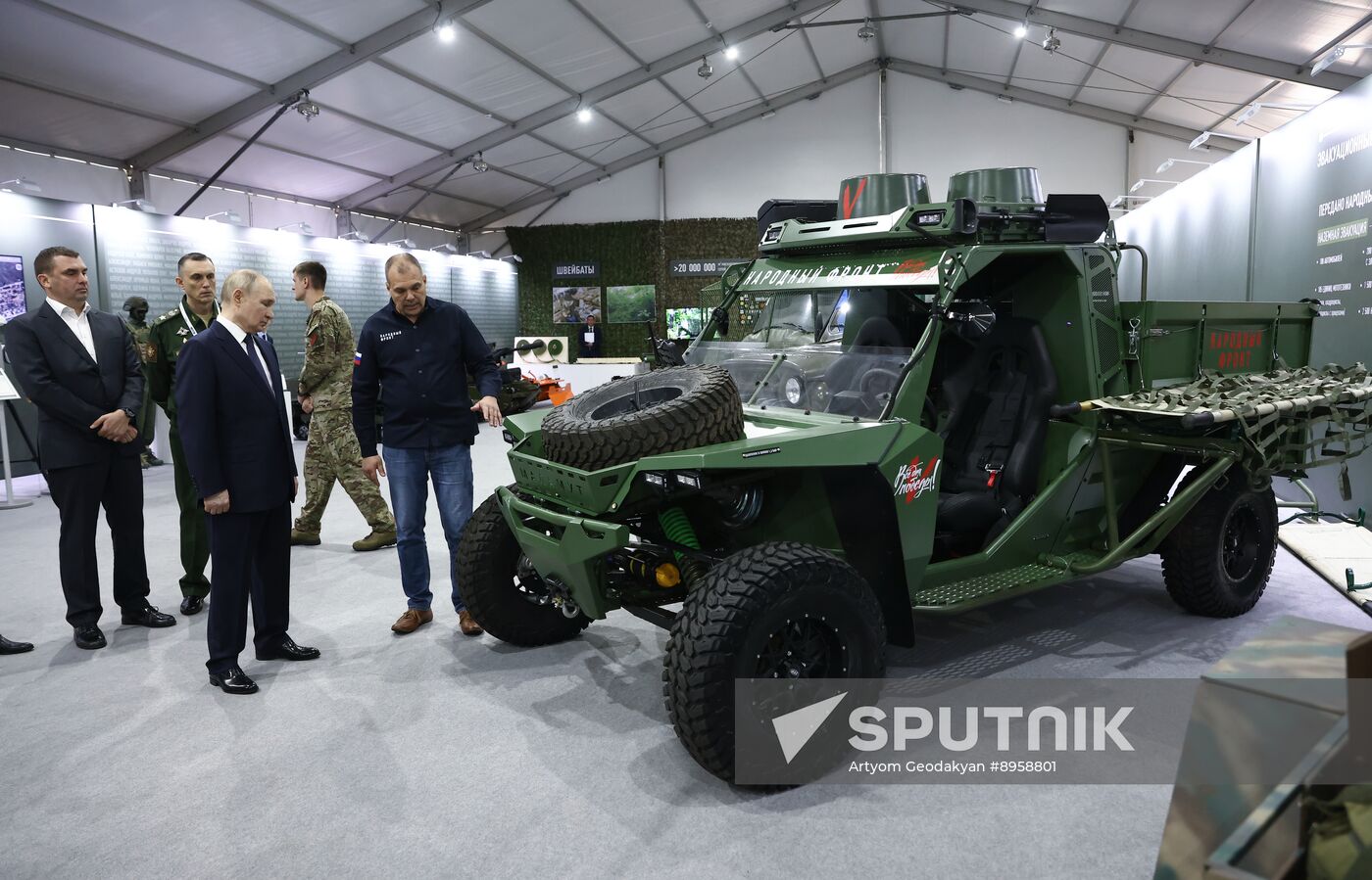 Russia Putin People’s Front Exhibition