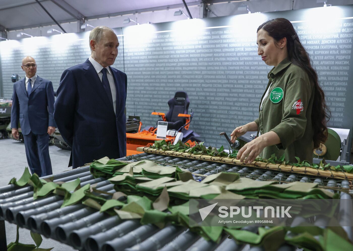 Russia Putin People’s Front Exhibition