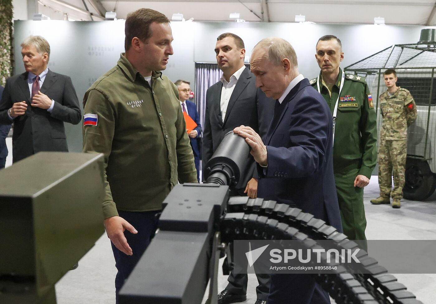 Russia Putin People’s Front Exhibition