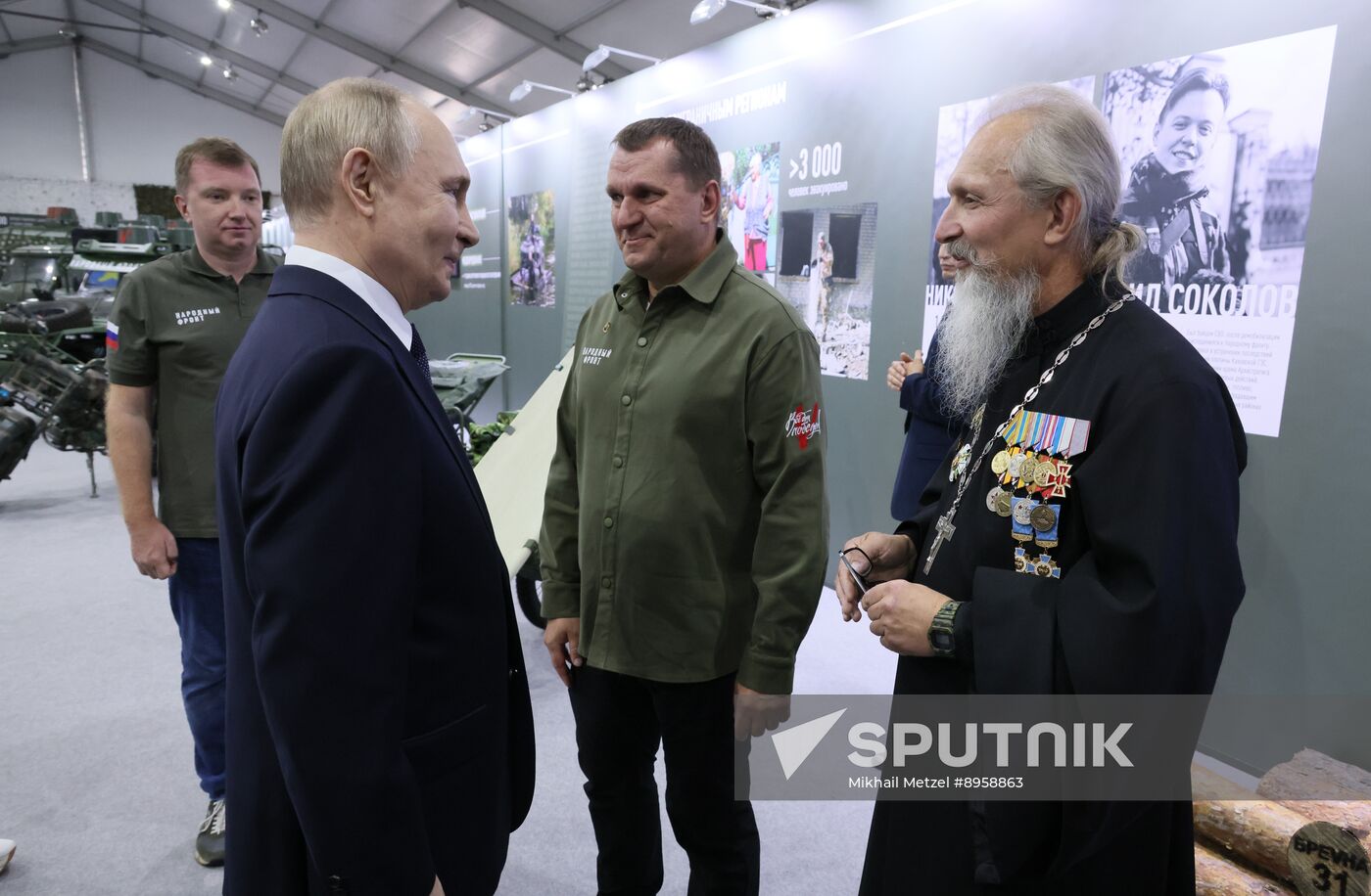 Russia Putin People’s Front Exhibition
