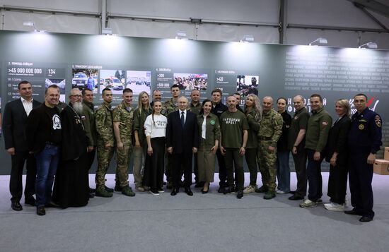 Russia Putin People’s Front Exhibition