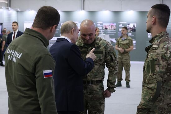 Russia Putin People’s Front Exhibition