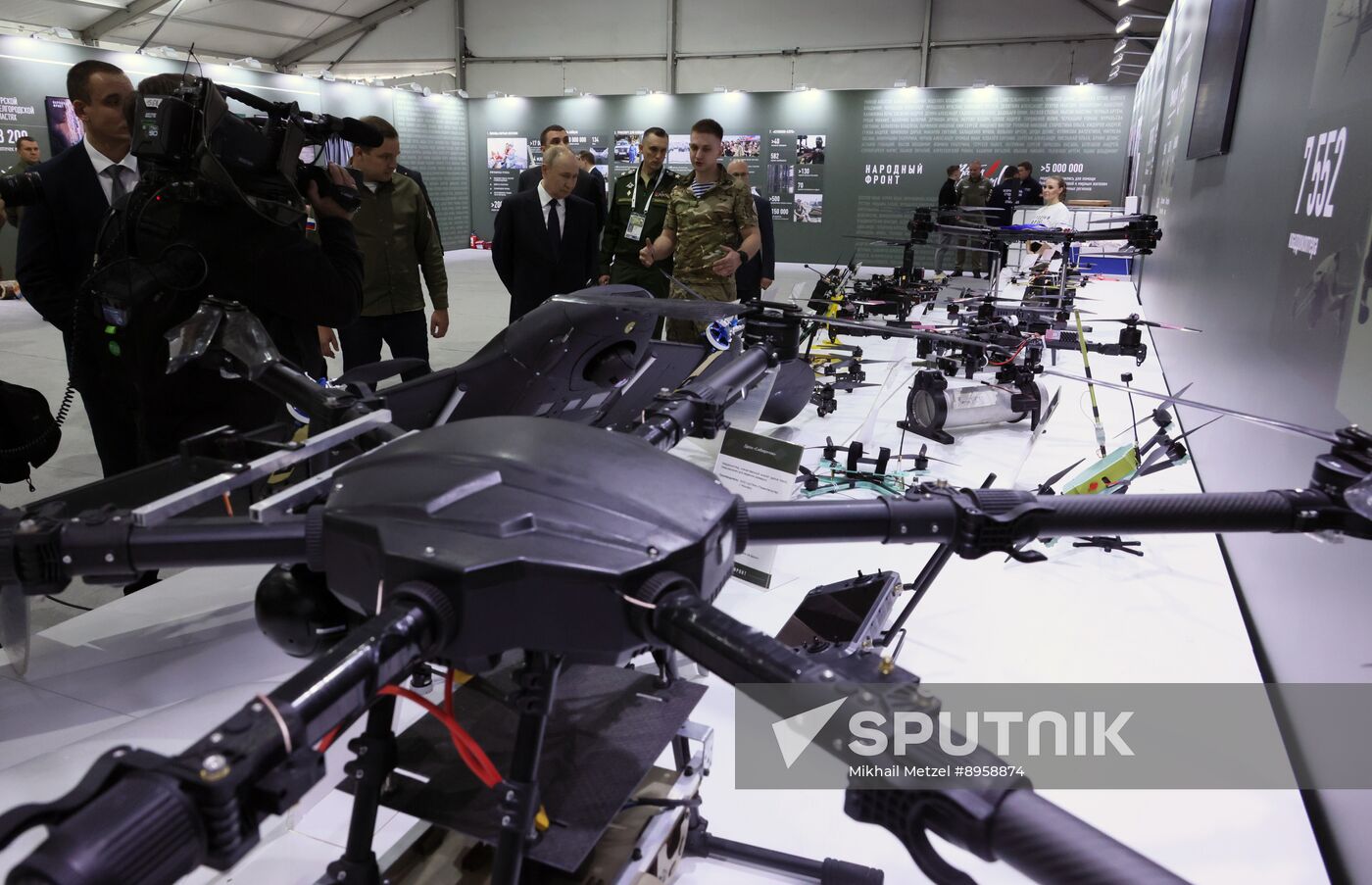 Russia Putin People’s Front Exhibition