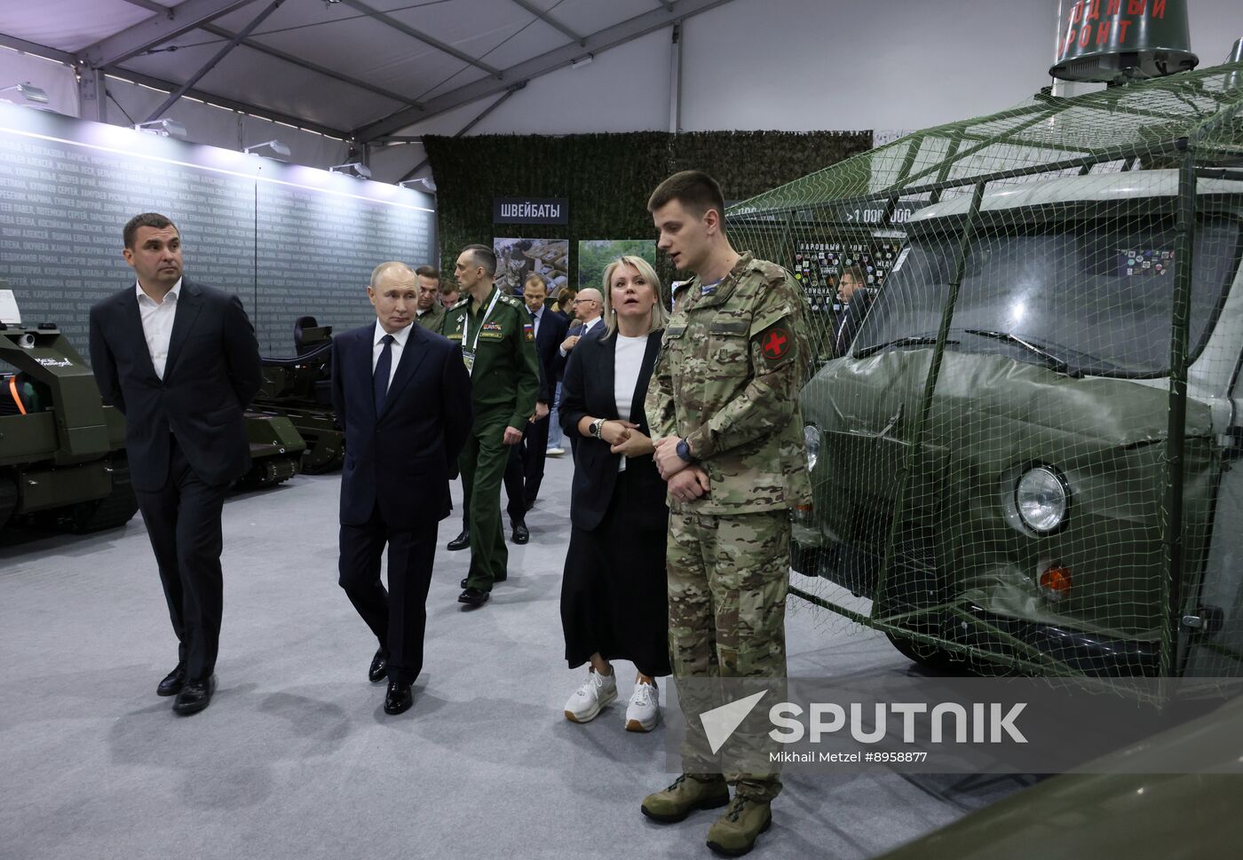 Russia Putin People’s Front Exhibition