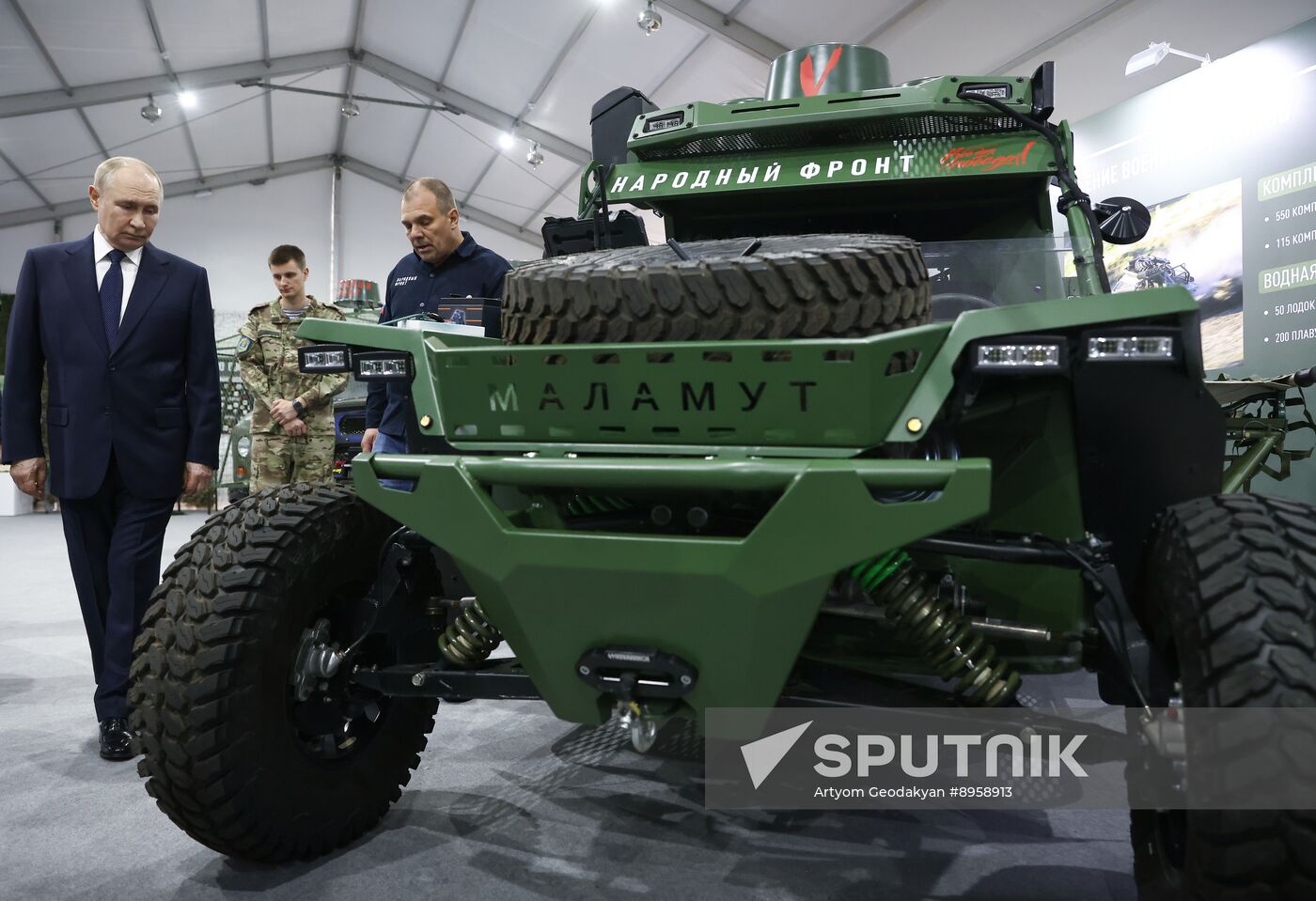 Russia Putin People’s Front Exhibition