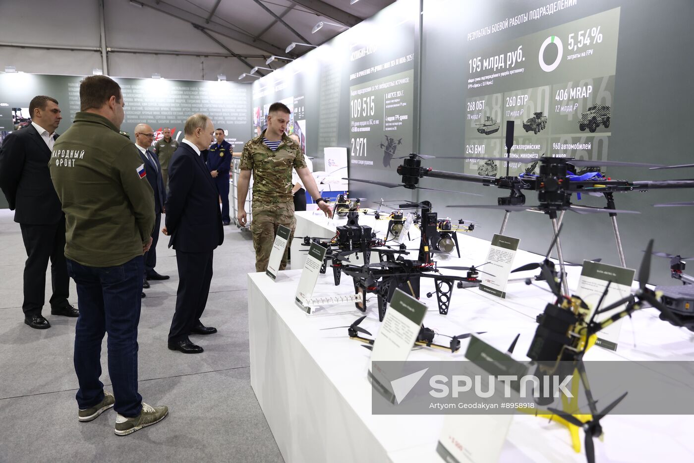 Russia Putin People’s Front Exhibition