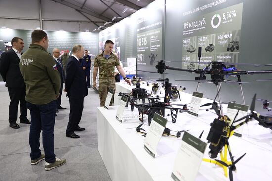 Russia Putin People’s Front Exhibition