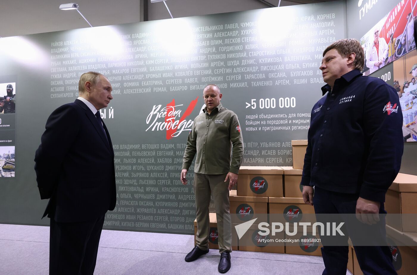 Russia Putin People’s Front Exhibition