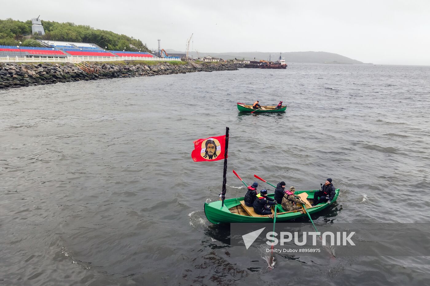 Russia Traditional Sailing Boat Race