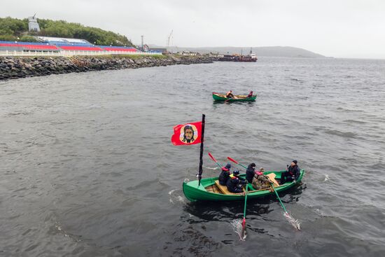 Russia Traditional Sailing Boat Race