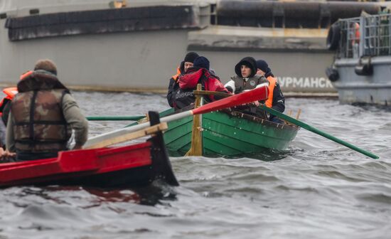Russia Traditional Sailing Boat Race