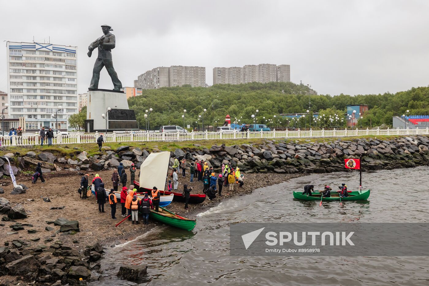 Russia Traditional Sailing Boat Race