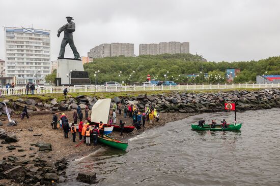 Russia Traditional Sailing Boat Race