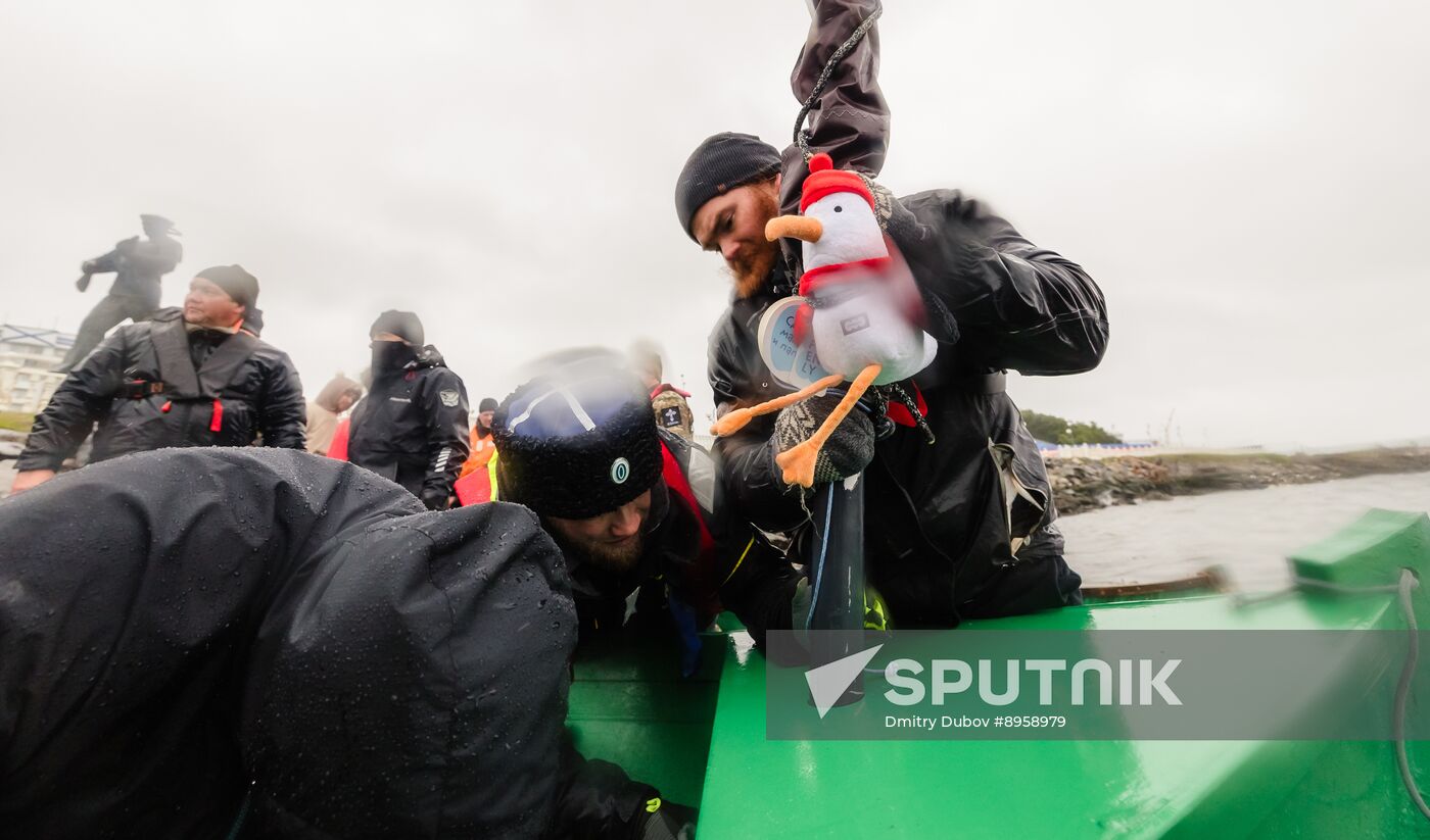 Russia Traditional Sailing Boat Race