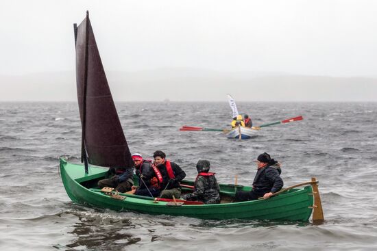 Russia Traditional Sailing Boat Race