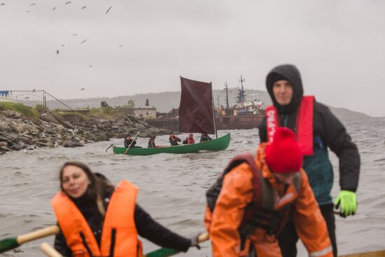 Russia Traditional Sailing Boat Race