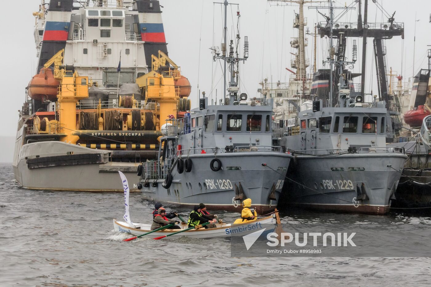 Russia Traditional Sailing Boat Race
