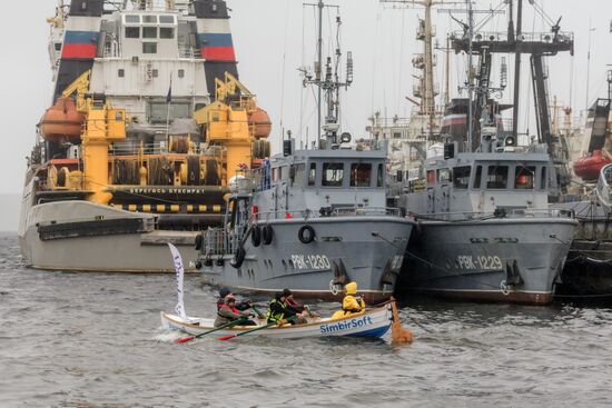 Russia Traditional Sailing Boat Race