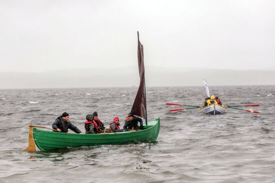 Russia Traditional Sailing Boat Race