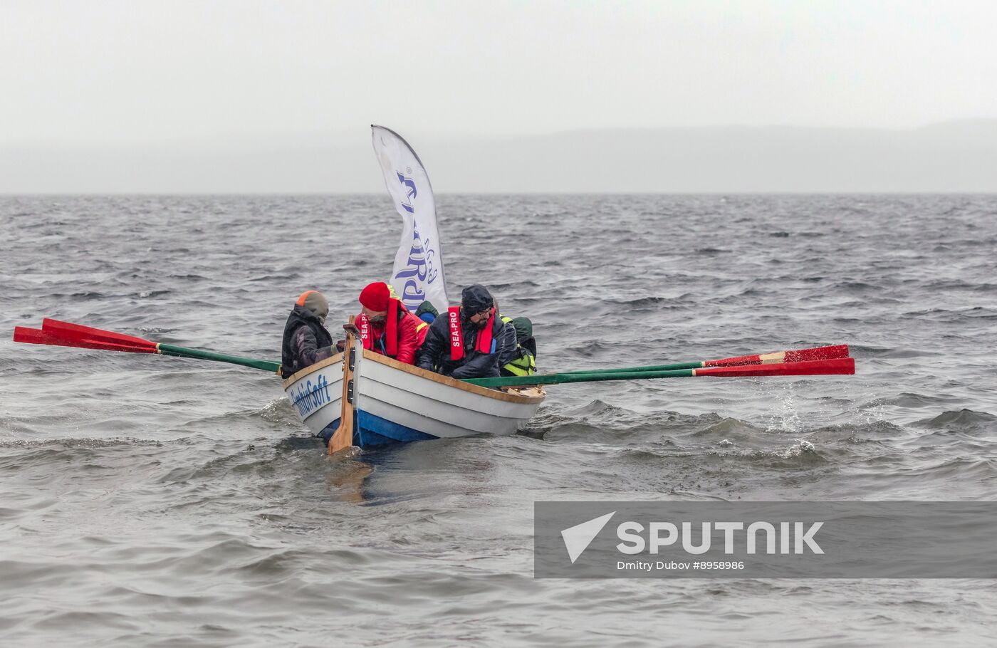 Russia Traditional Sailing Boat Race