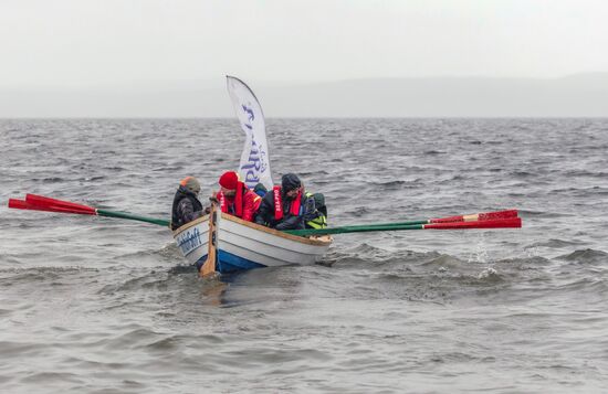 Russia Traditional Sailing Boat Race