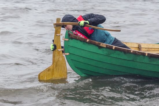Russia Traditional Sailing Boat Race