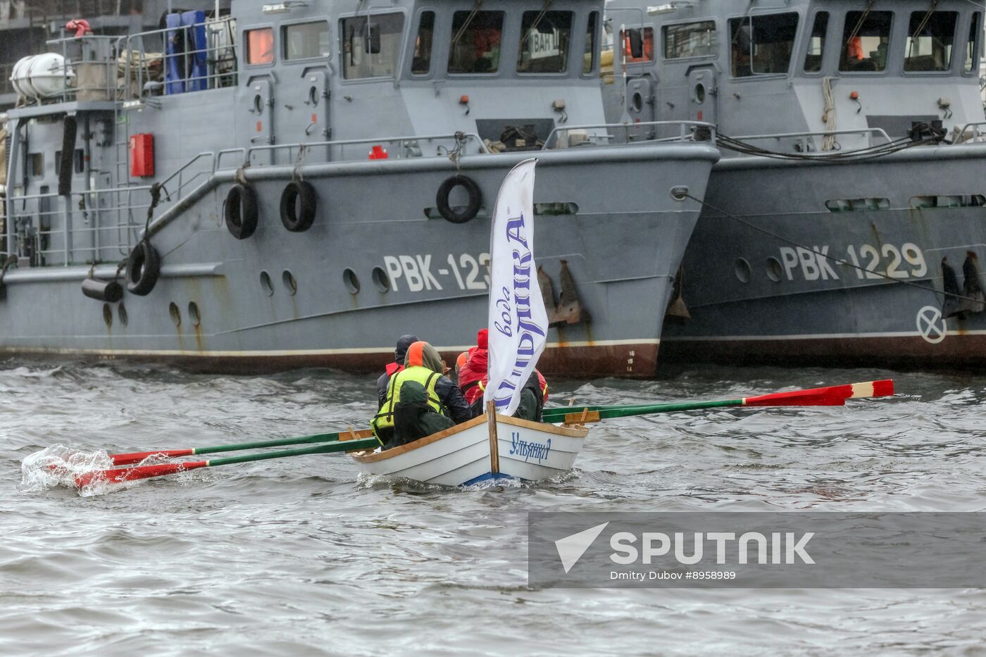 Russia Traditional Sailing Boat Race
