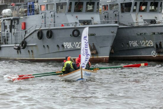 Russia Traditional Sailing Boat Race