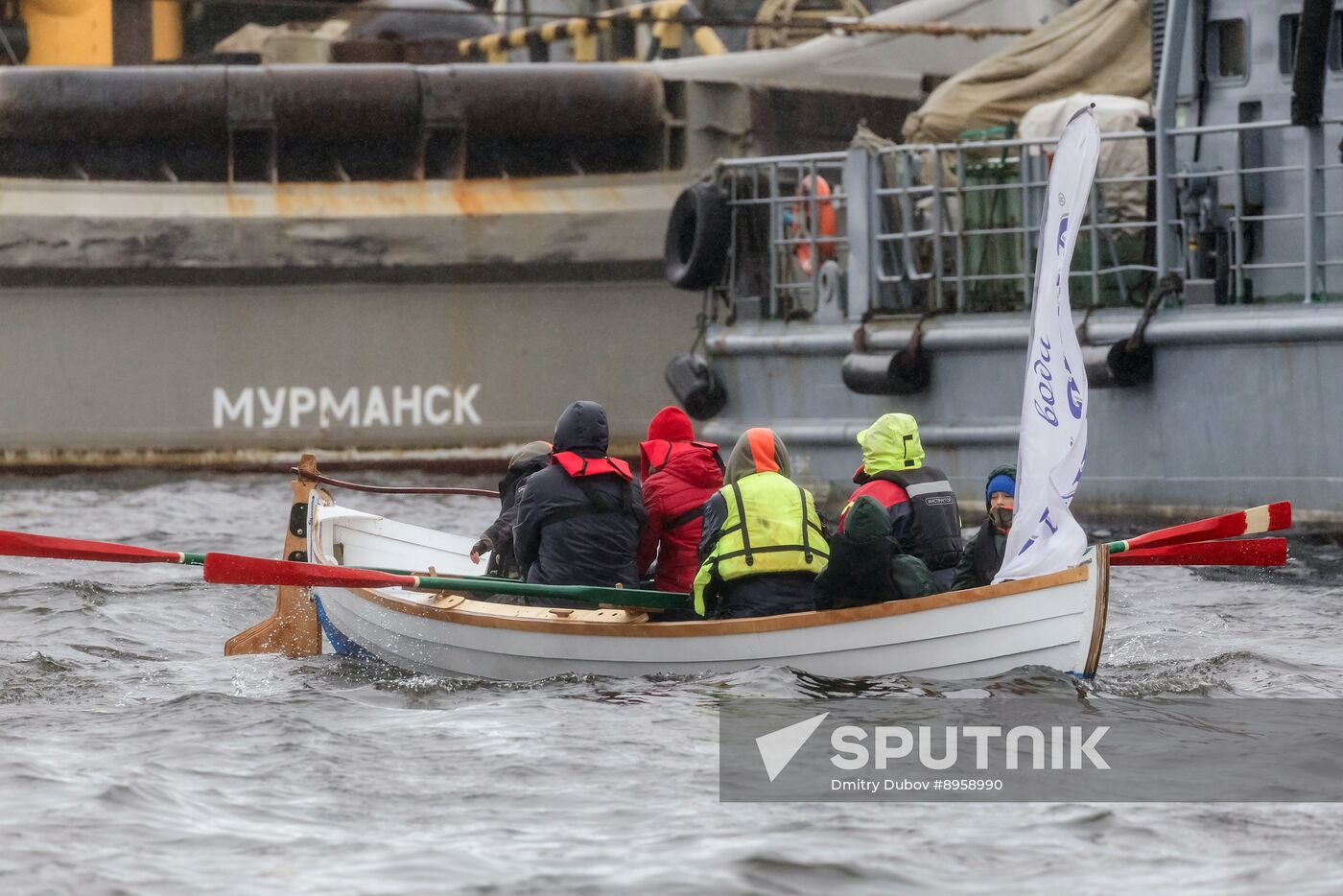 Russia Traditional Sailing Boat Race