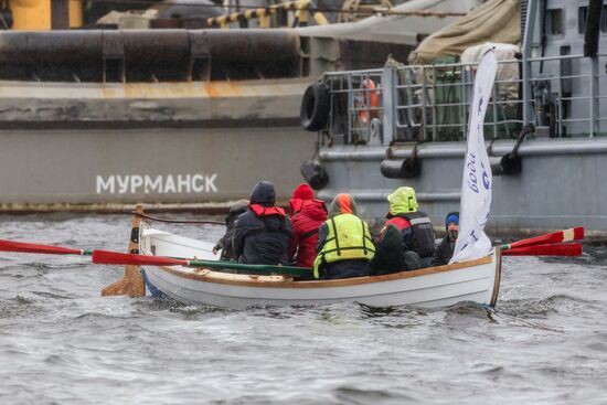 Russia Traditional Sailing Boat Race