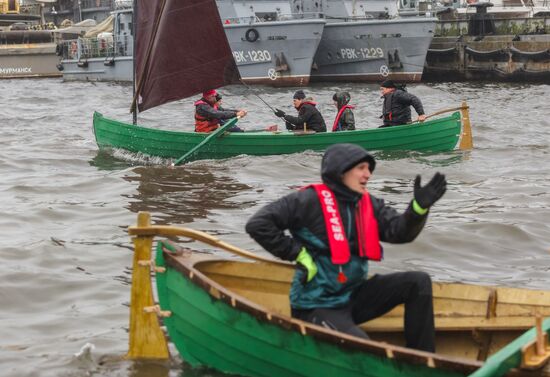 Russia Traditional Sailing Boat Race