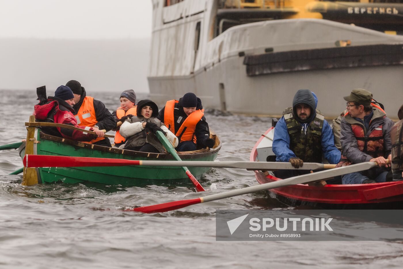 Russia Traditional Sailing Boat Race
