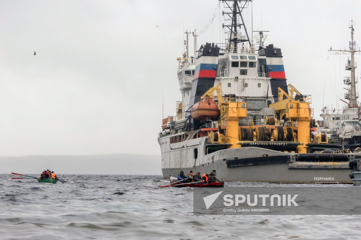 Russia Traditional Sailing Boat Race